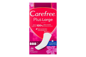 Прокладки ар.гіг.Carefree PlusLarge 36шт