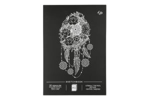 Блокнот Dreams sketchbook three А5 20аркушів 4Profi