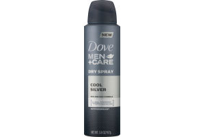Dove Men+Care Dry Spray Antiperspirant Cool Silver