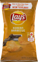Lay's Potato Chips Korean Barbecue