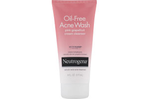 Neutrogena Oil-Free Acne Wash Pink Grapefruit Cream Cleanser