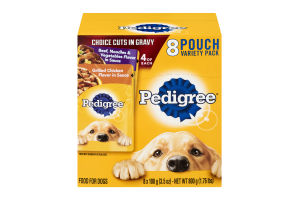 Pedigree Choice Cuts In Gravy Variety Pack - 8 PK