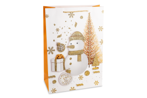 Пакет подарунковий новорічний 31*44*12см KYYW189