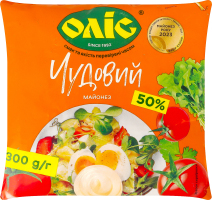 Майонез 50% Замечательный Оліс м/у 300г