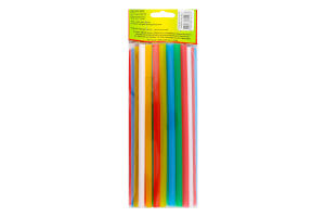 Трубочка д/напоїв Фреш 20*0,8см 50шт Уніпак