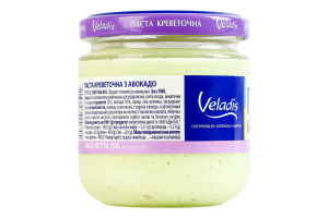 Паста креветочна з авокадо Veladis с/б 150г