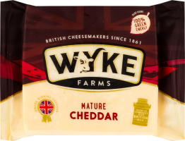 Сыр 48% полутвердый Mature Cheddar Wyke Farms м/у 200г