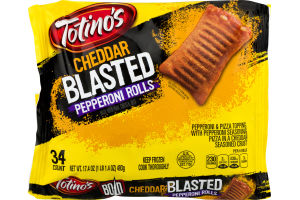 Totino's Blasted Pepperoni Rolls Cheddar - 34 CT