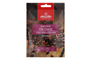 Приправа К кофе Akura м/у 10г