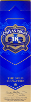 Віскі 1л 40% шотландське купажоване 18 років Chivas Regal к/у