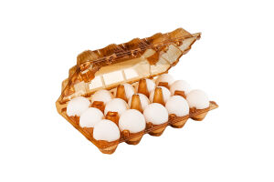 Яйця курячі харчові оброблені ТОВ Овостар п/у 15шт