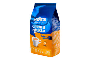 Кава натуральна смажена в зернах Tradizione Italiana Crema e Gusto Lavazza м/у 1кг