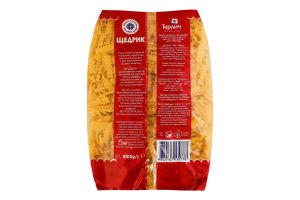 Вироби макаронні стрічкоподібні група В клас екстра Локшина хвиляста коротка Щедрик м/у 1кг