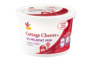 Ahold Cottage Cheese Large Curd 4% Milkfat