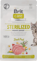 Корм д/стерилізованих котів Стерілайзд з свининою сухий 400г Бріт Кеа
