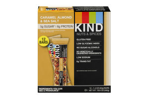 Kind Nuts & Spices Caramel Almond & Sea Salt - 12 CT