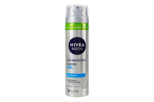 Гель для гоління Срібний захист Nivea Men 200мл