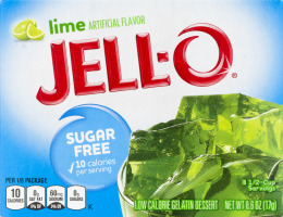 JELL-O Sugar Free Gelatin Dessert Lime