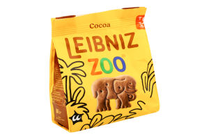 Печиво Какао Zoo Leibniz м/у 100г