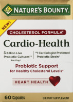 Nature's Bounty Cardio-Health Cholesterol Formula - 60 CT