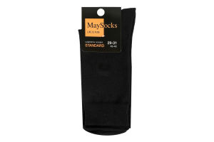 Шкарпетки чоловічі MaySocks Standard №Ч-110203-29 29-31