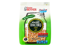 Хлопья овсяные Нежные Doctor Benner м/у 400г