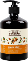 Мило рідке Мигдаль та арганова олія 460мл з дозатором Green Pharmacy
