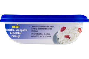 Dean's Lowfat 1% Milkfat Cottage Cheese Small Curd