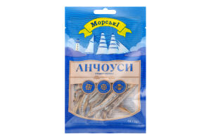 Анчоусы сушёные солёные Морські м/у 18г