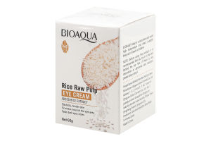 Крем д/шк BIOAOUA 60г з рис/м'якт. зміц/жив. 28708 БИ