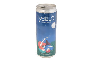 Cидр 0.33л 5.7% сухой газированный обычный купажный Summer nights Yablo ж/б