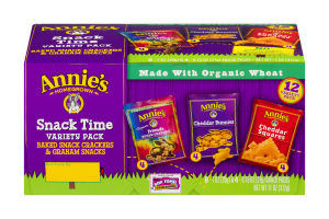 Annie's Homegrown Snack Time Variety Pack - 12 CT
