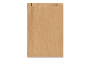 Пакет бумажный бурый для прибор 210*140*30 40г/м2