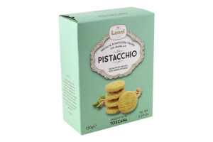 Печенье сдобное тосканское с фисташками Pistacchio Lenzi к/у 150г
