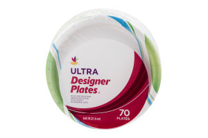 Ahold Ultra Designer Plates - 70 CT