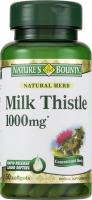 Nature's Bounty Milk Thistle 1000mg Herbal Supplement Softgels - 50 CT