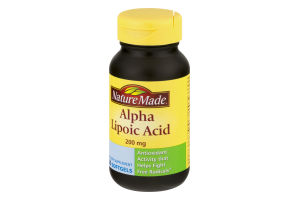 Nature Made Alpha Lipoic Acid Softgels - 30 CT