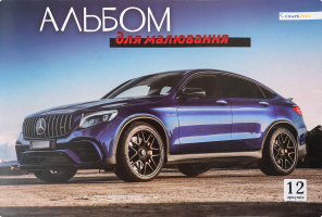 Альбом д/малювання А4 12 арк. 100 г/м Скат А-11