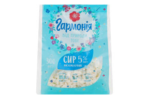 Творог 5% Гармонія м/у 300г
