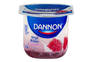 Dannon Fruit on the Bottom Lowfat Yogurt Raspberry