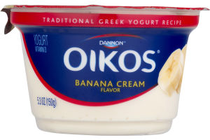 Dannon Oikos Yogurt Banana Cream