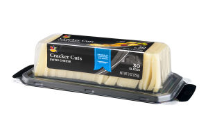 Ahold Cracker Cuts Cheese Swiss - 30 CT