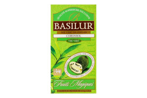 Чай зеленый Саусеп Магические фрукты Basilur в/с к/у 25х1.5г