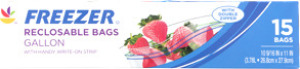 Ahold Reclosable Bags Freezer - Gallon