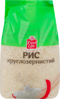 Рис шлифованный круглозернистый Fine Life м/у 800г