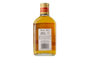 Напиток алкогольный 0.2л 35% на основе Карибского рома Spiced Gold Original Captain Morgan бут