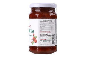 Джем клубнично-земляничный органический пастеризованный Bio Fiordifrutta с/б 260г