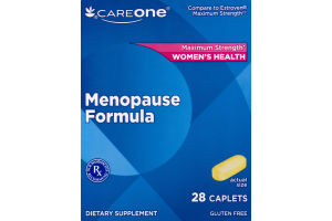 CareOne Menopause Formula Caplets - 28 CT