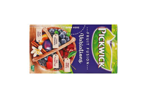 Напиток фруктово-травяной ассорти с кусочками фруктов и специями Variation blue Fruit fusion Pickwick к/у 20шт