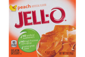 Jell-O Gelatin Dessert Peach